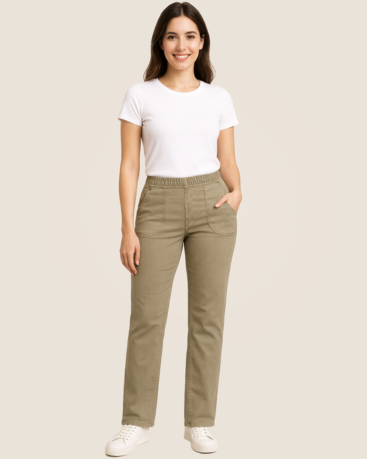 Pantalón de Gabardina Algodón Stretch Mod. 181