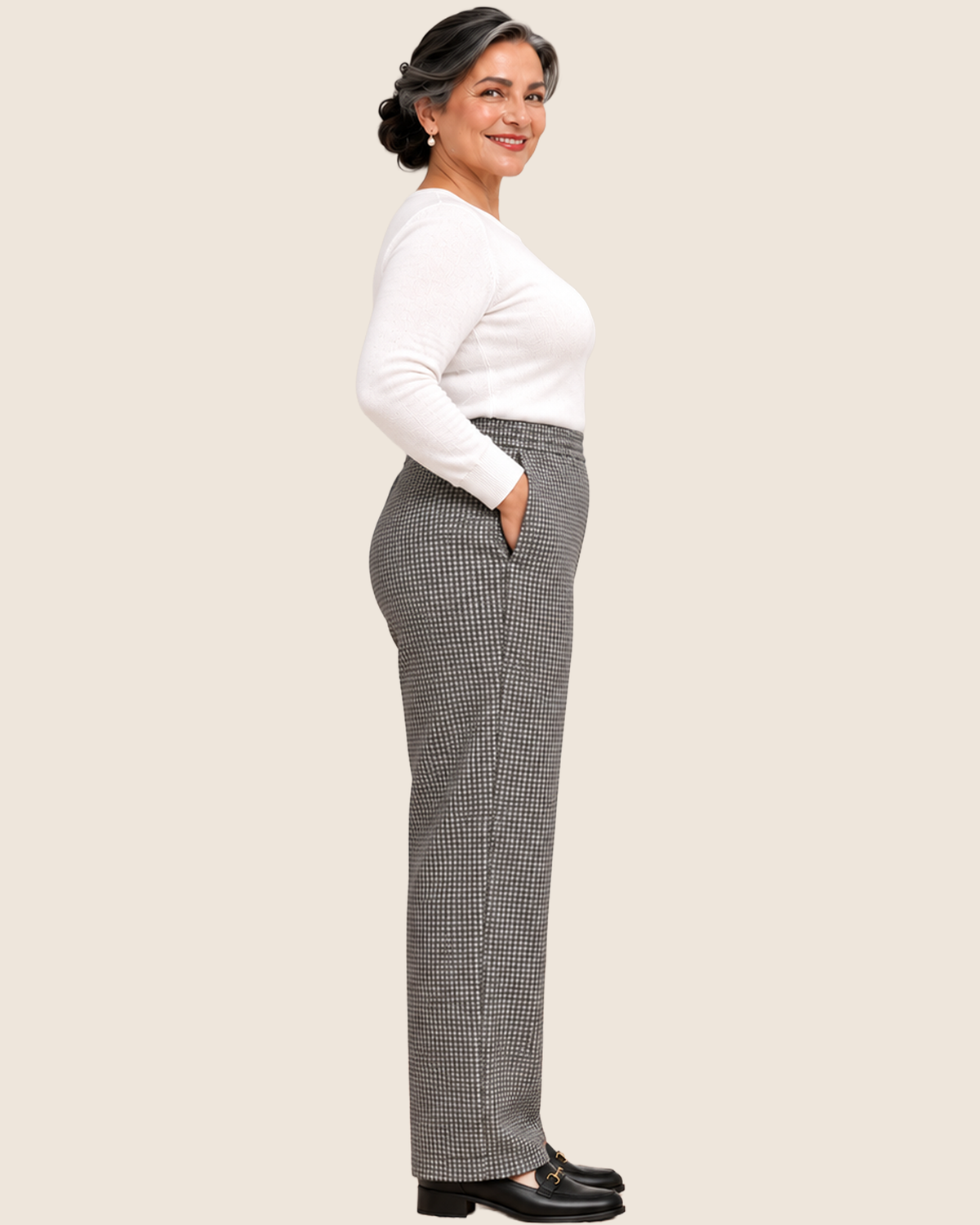 Pantalón Tipo Paño Polar Mod 126