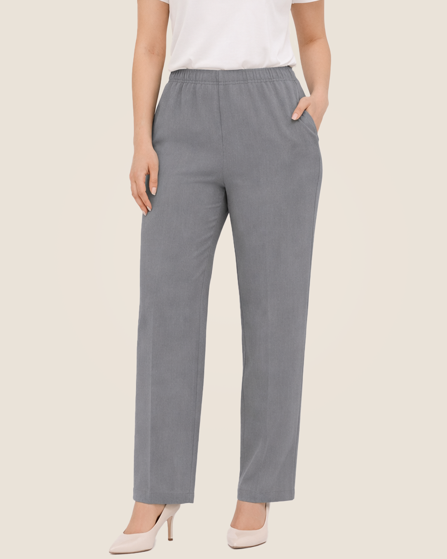 Pantalón de Vestir con resorte en cintura mod. 111