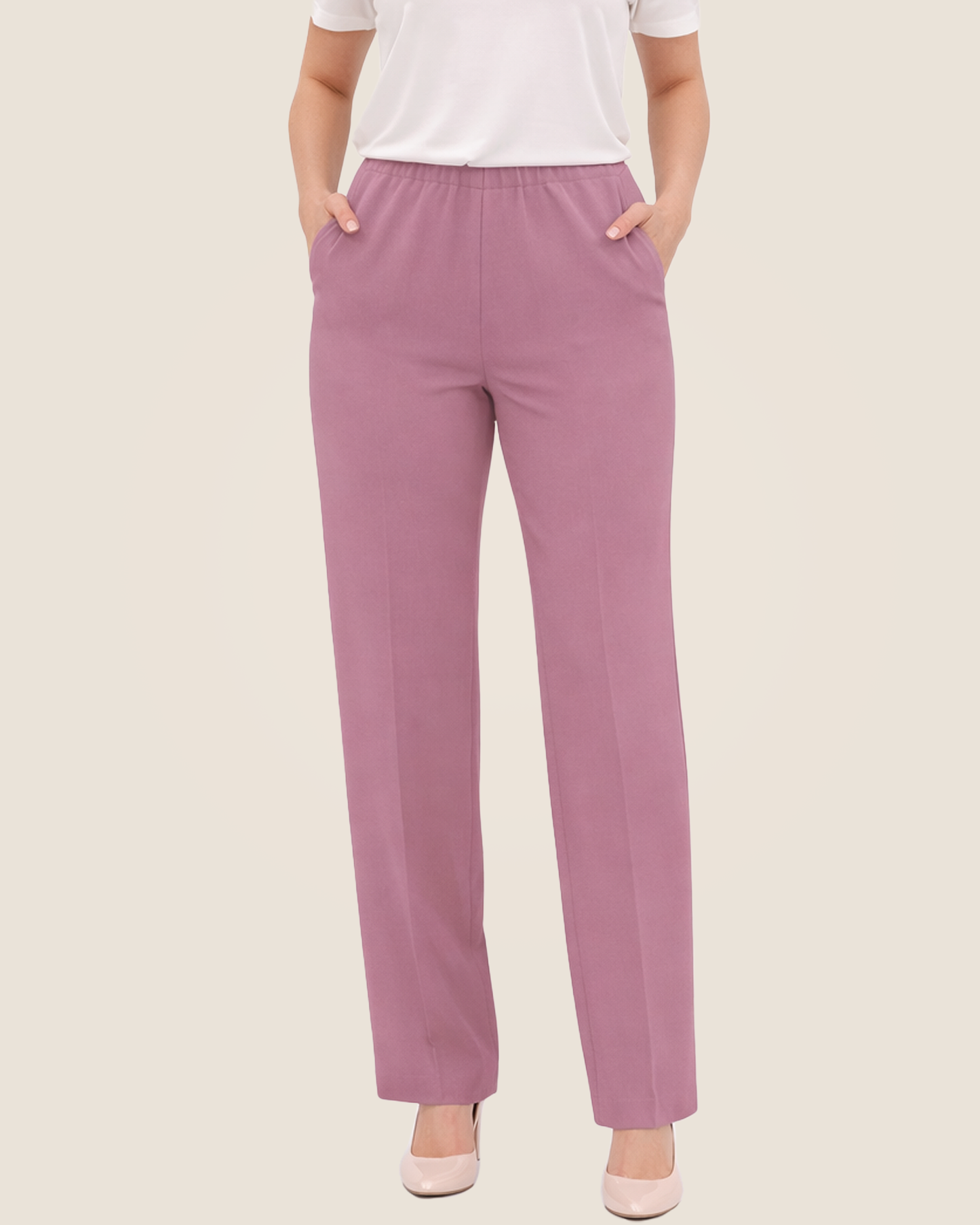 Pantalón de Vestir con resorte en cintura mod. 111