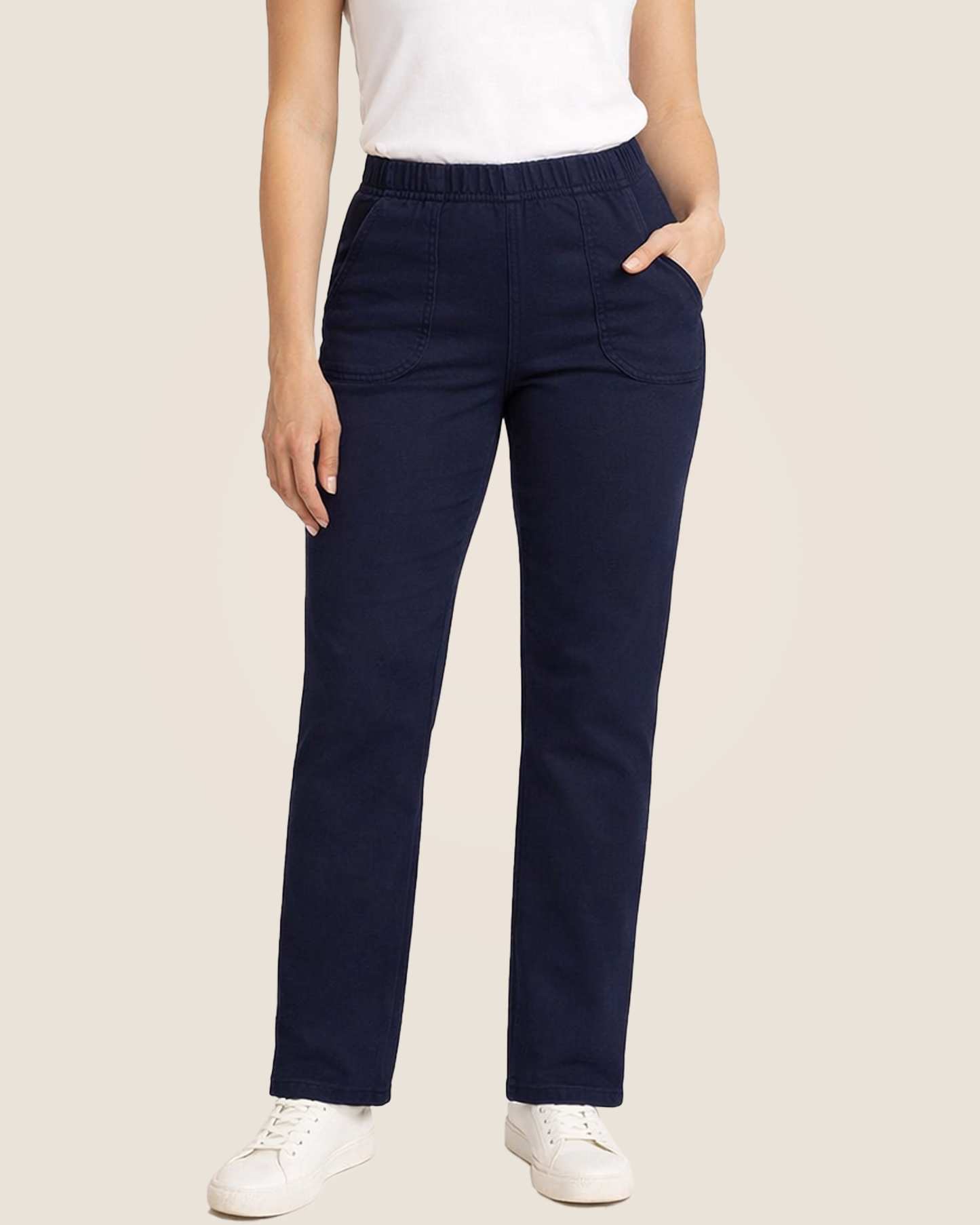 Pantalón de Gabardina Algodón Stretch  Mod. 181