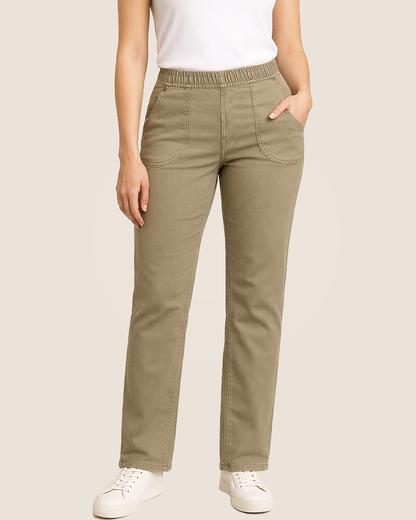 Pantalón de Gabardina Algodón Stretch  Mod. 181