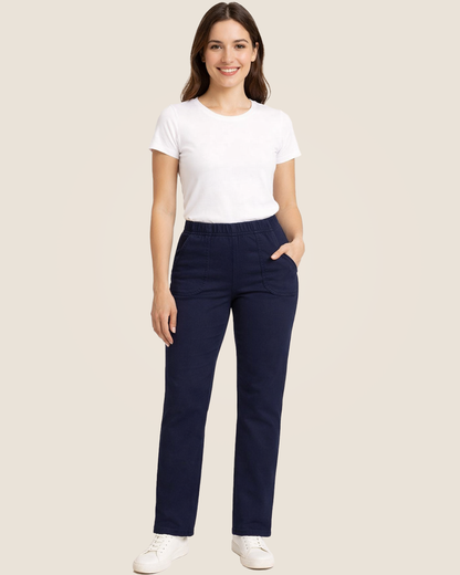 Pantalón de Gabardina Algodón Stretch  Mod. 181