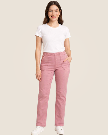Pantalón de Gabardina Algodón Stretch  Mod. 181