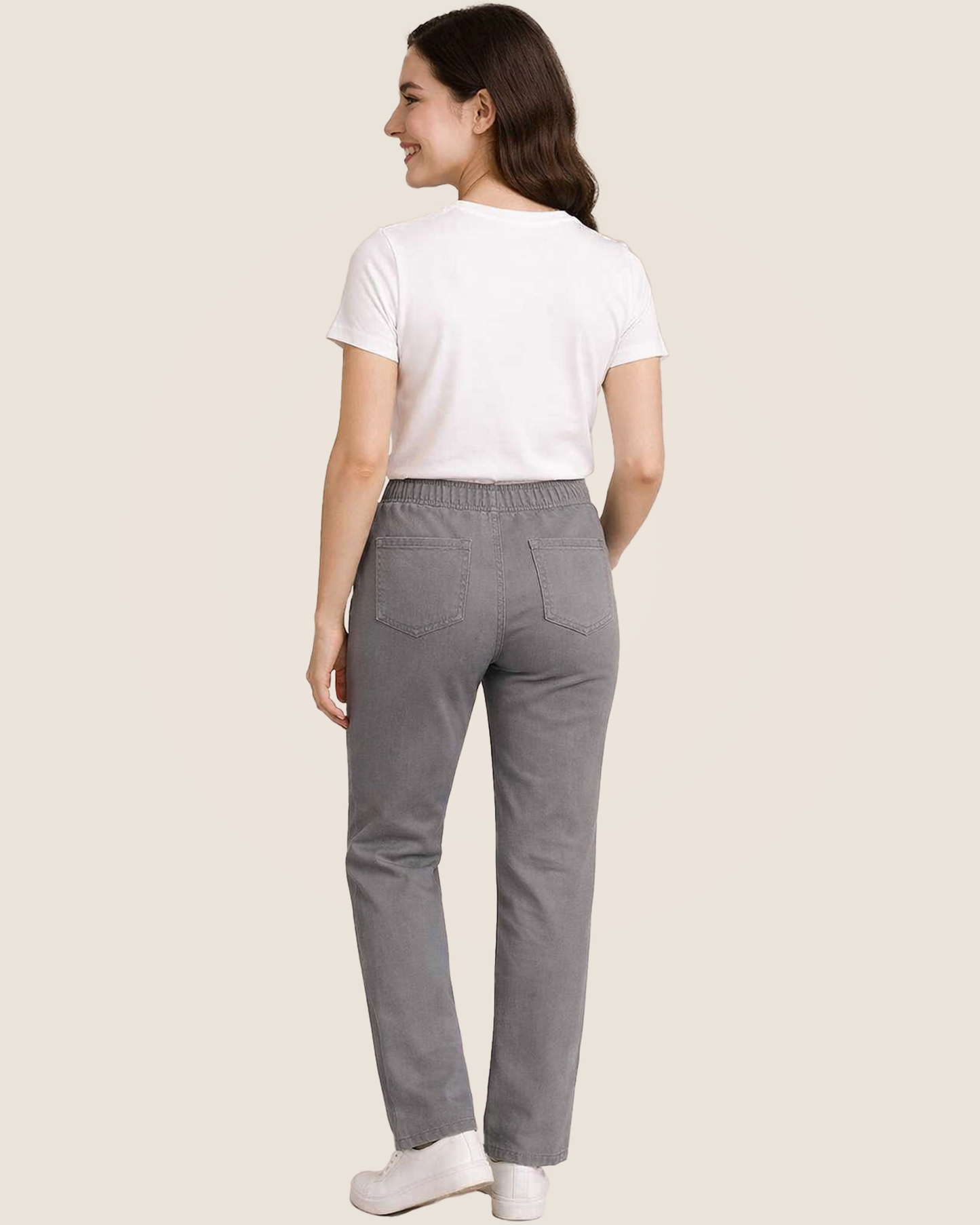Pantalón de Gabardina Algodón Stretch  Mod. 181