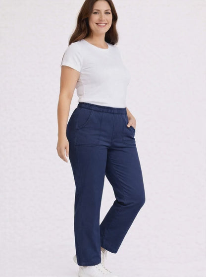 Pantalón de Gabardina Algodón Stretch  Mod. 181